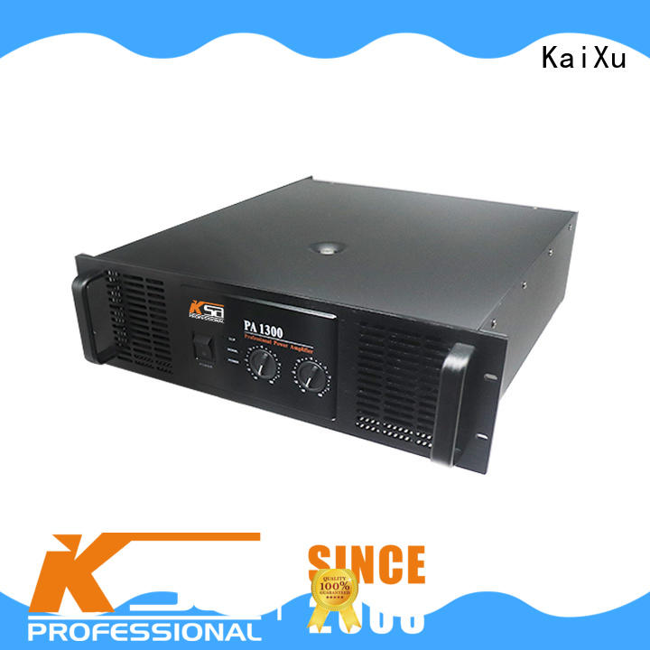 KaiXu cheap pa system power amp bulk production for night club