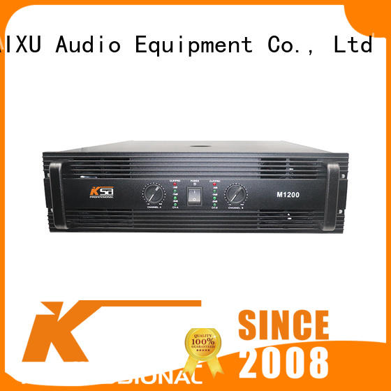 KaiXu transformer channel power amplifier clear sound for club