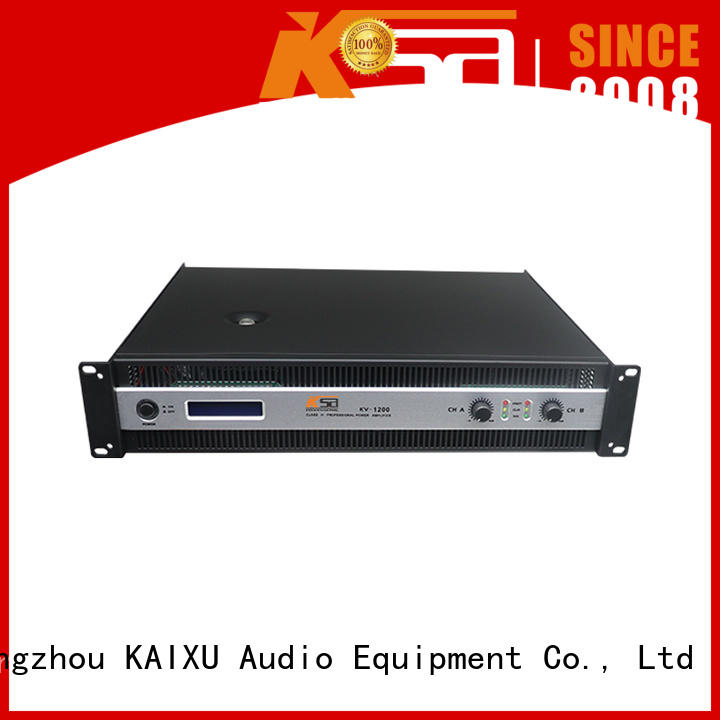 KaiXu professional professional power amp high quality stereo audio