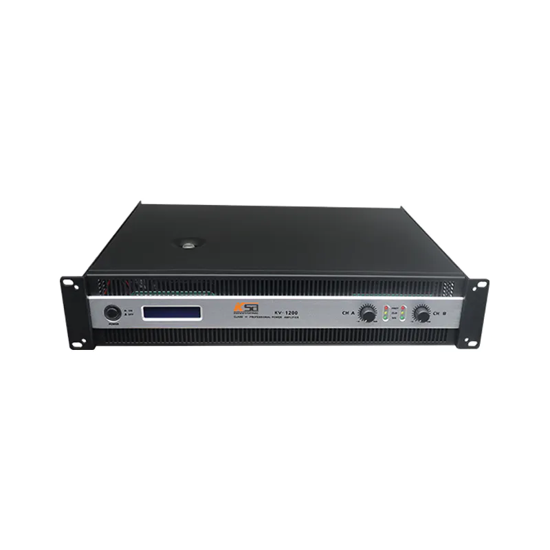 High stablity professional power amplifier KV1200 watts cheaper price factory sales