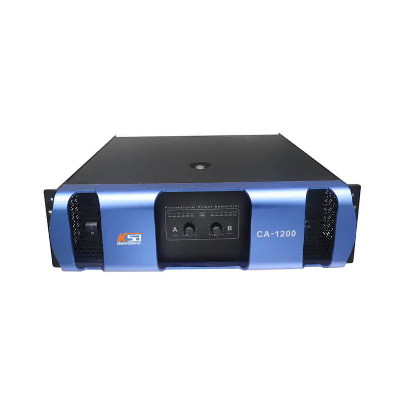 KSA Factory CA1500 watts at 8ohms best power amplifier for live sound