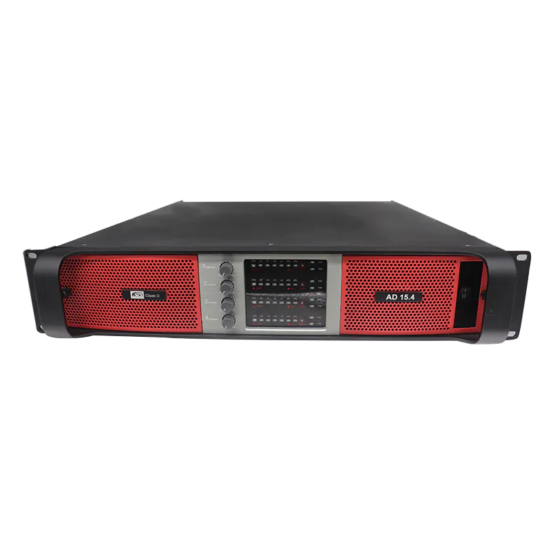 1600W 4channel power SMPS amplifier with screen
