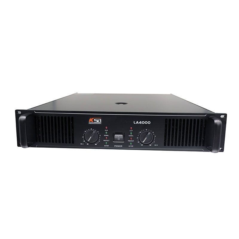 OEM 800W 2channels transformer mode amplifier class H professional power amplifier.