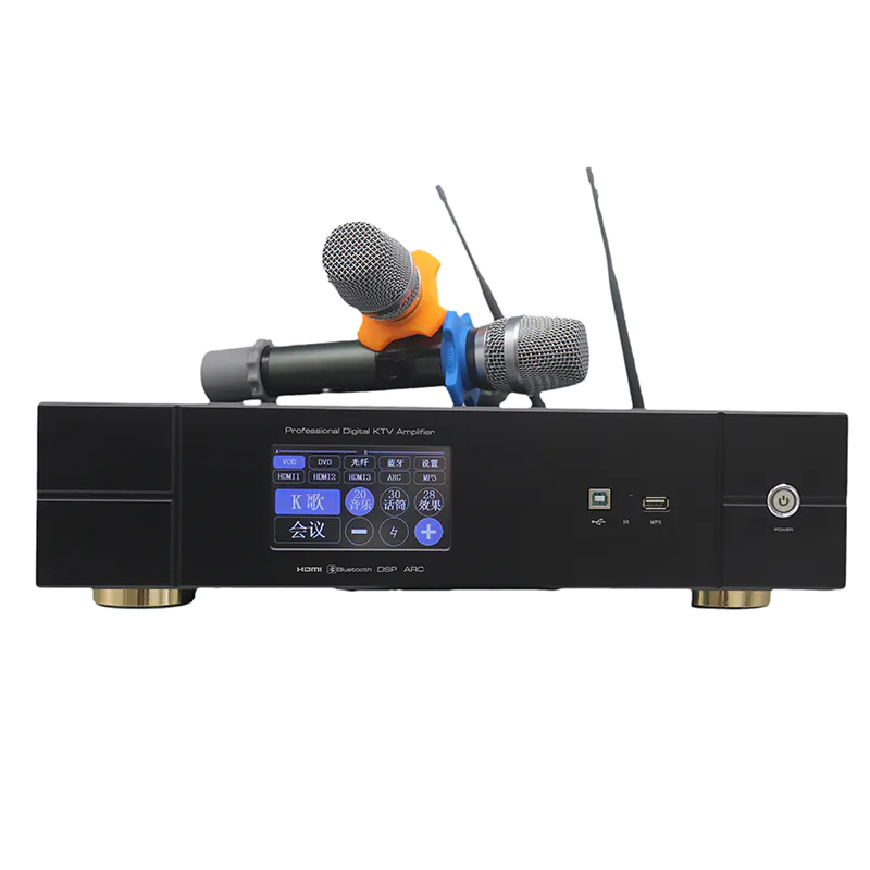 3 in 1 home amplifier with microphone