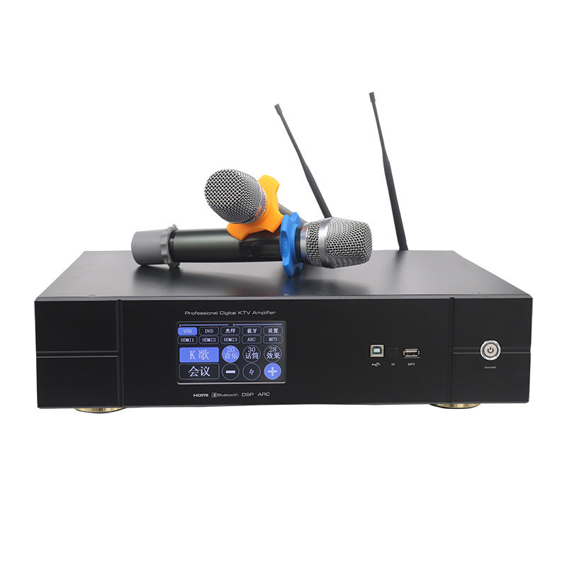 H class three in one  with bluetooth stereo professional power amplifier