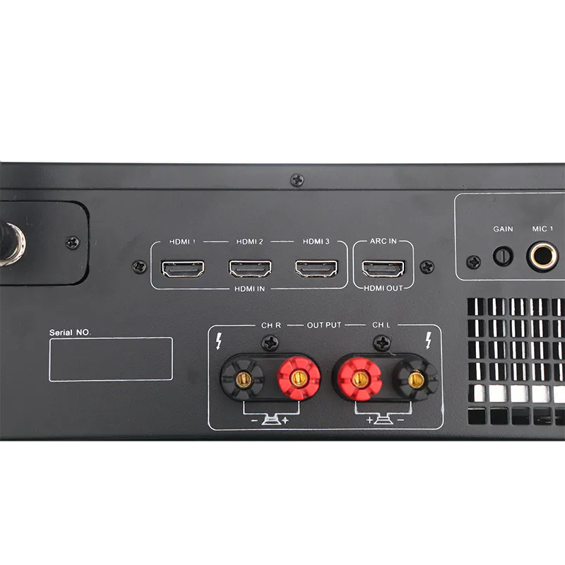 H class three in one  with bluetooth stereo professional power amplifier