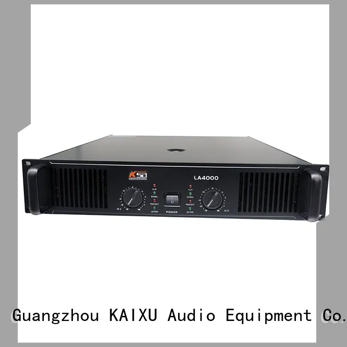 KSA top quality dj power amplifier company for ktv
