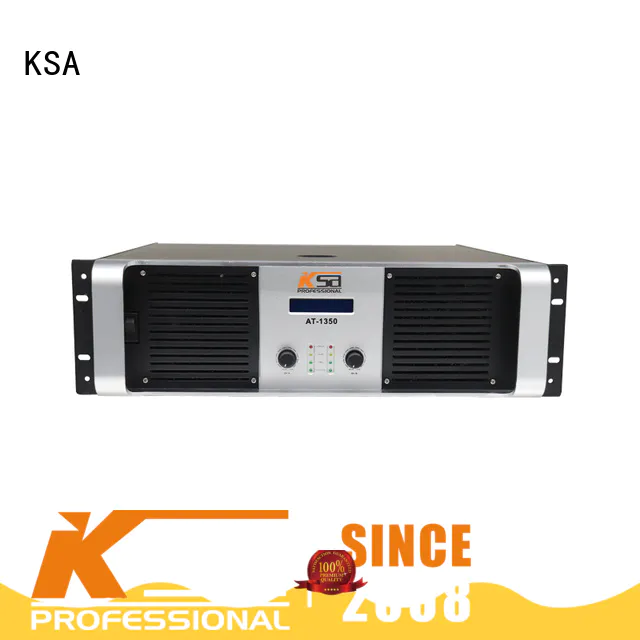 KSA stereo amplifier for stage