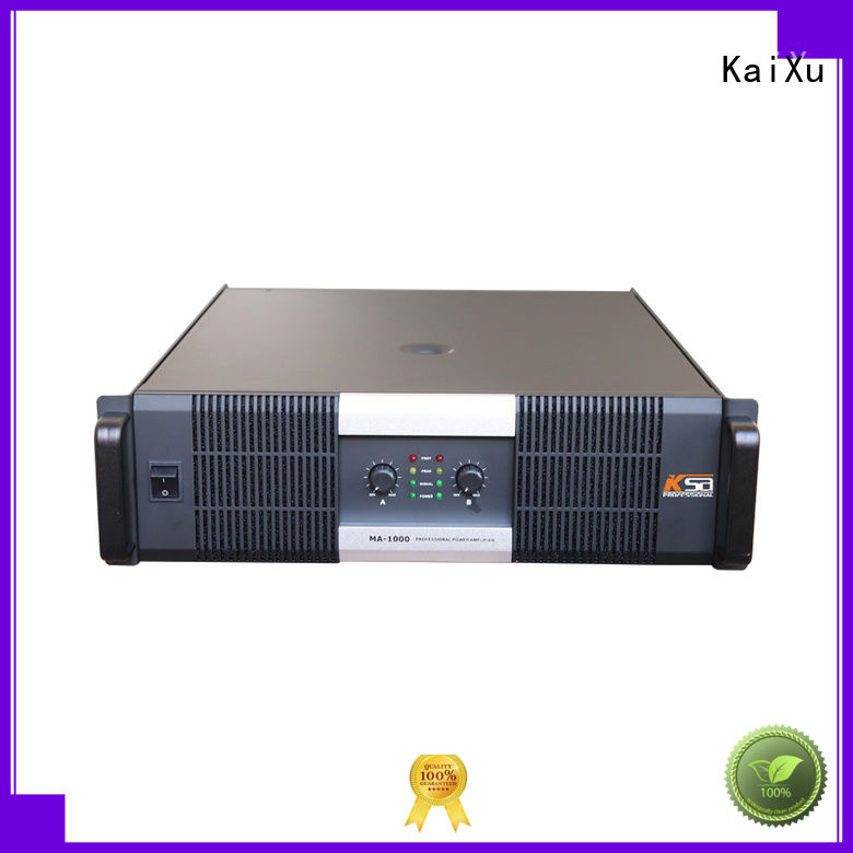 KaiXu audio channel power amplifier cheapest factory for club