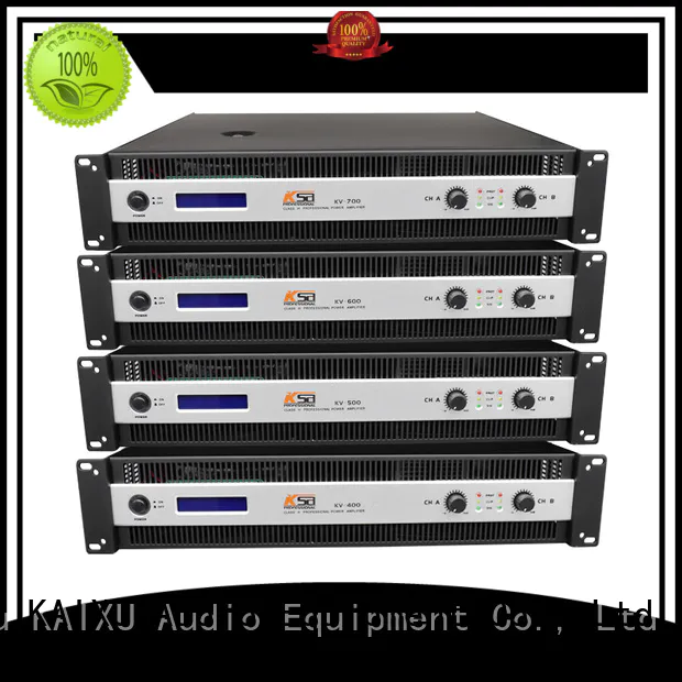 KV series professional H class Low to Mid power DJ amplifier