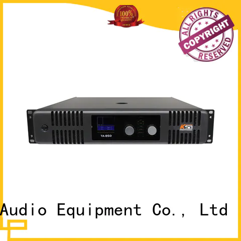 KSA professional hifi audio amplifier design for night club