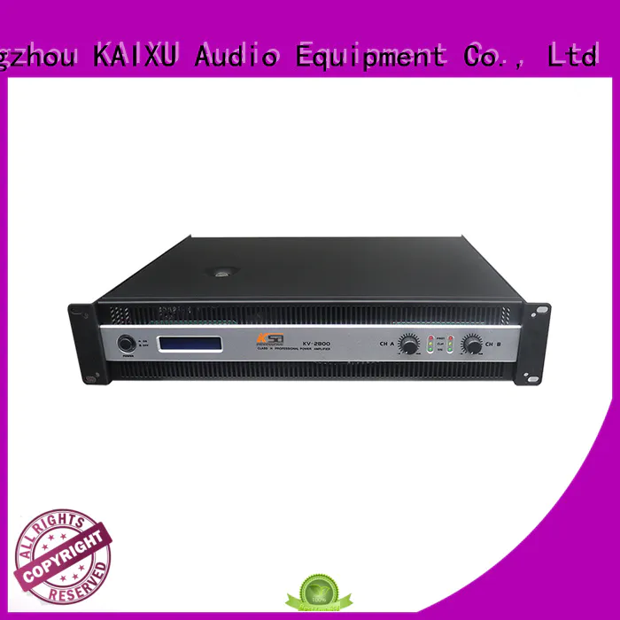 Cheapest two channal stereo audio professional power amplifier KV800W