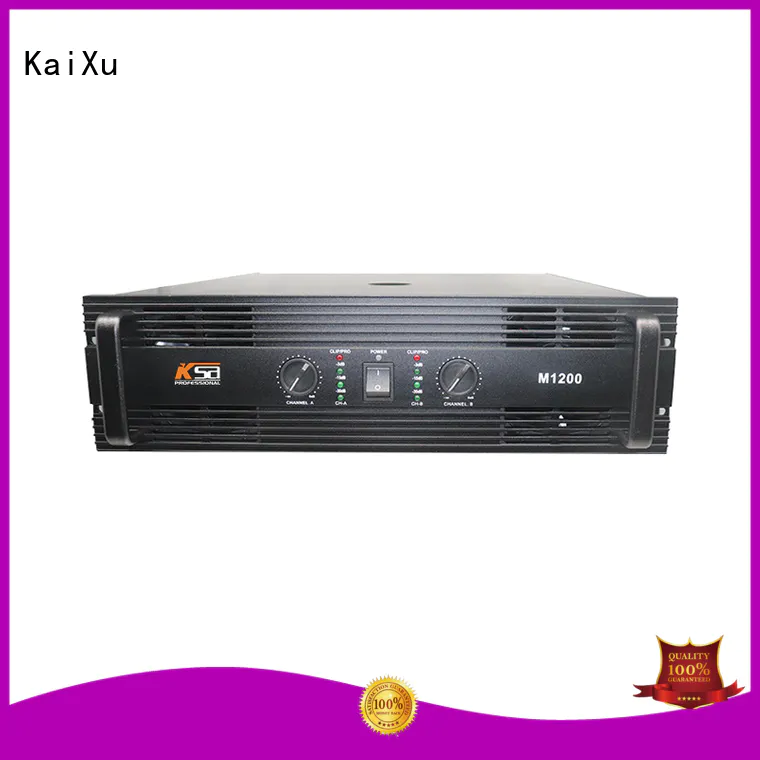 KaiXu wholesale best stereo amplifier best quality for club