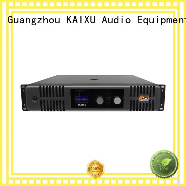 KSA audio power amp sound for club