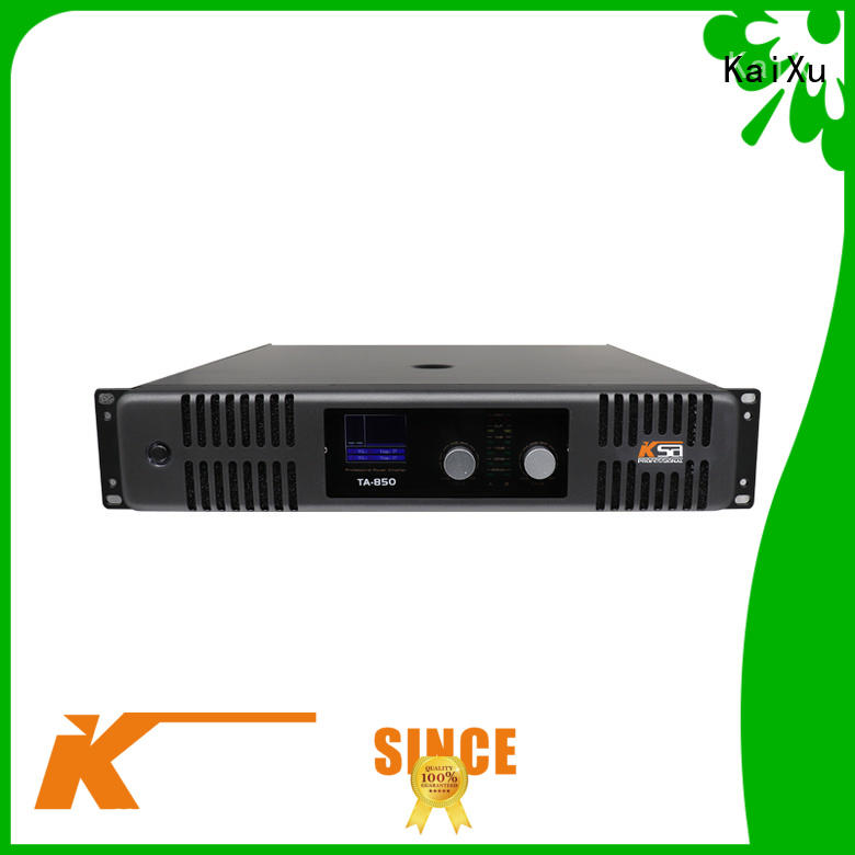 KaiXu best-price simple power amplifier music for ktv