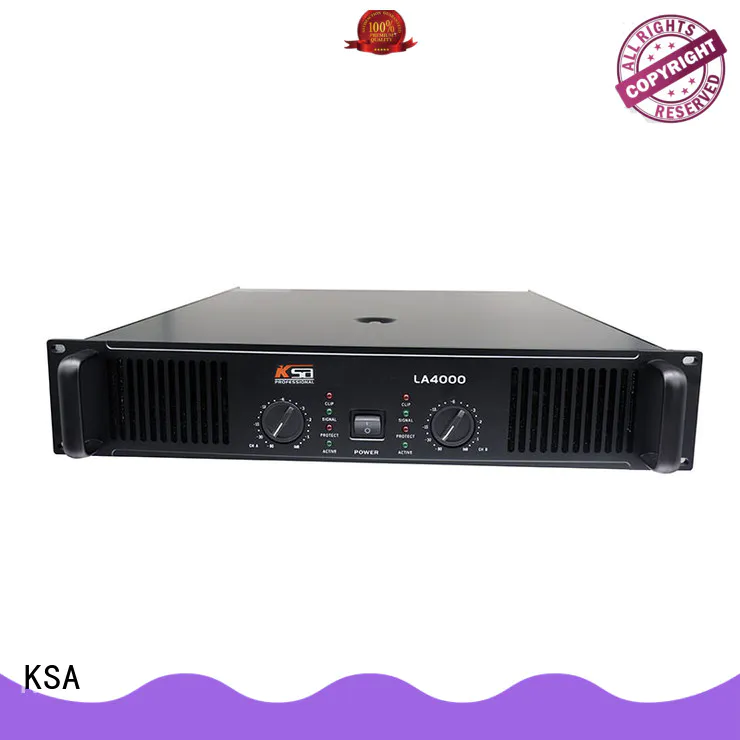 KSA stereo audio amplifier energy-saving for transformer