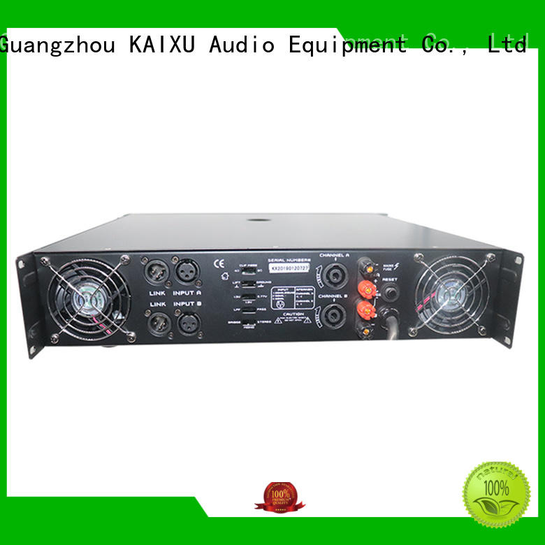 KaiXu stereo amplifier high quality for stage