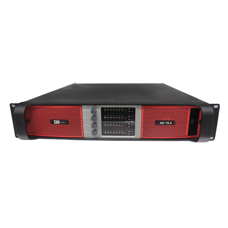 1600W 4channel power SMPS amplifier with screen-1