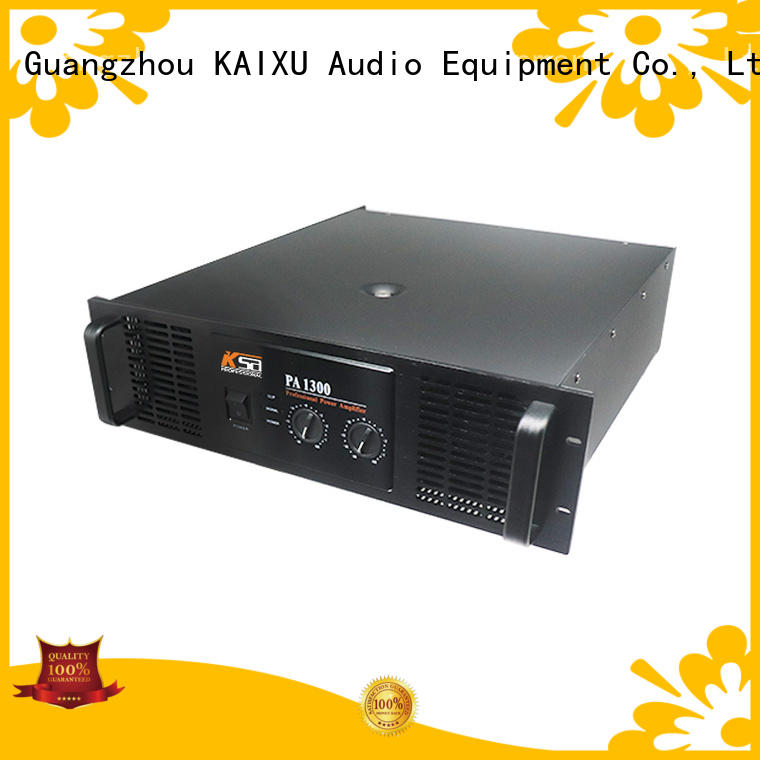 power basic audio amplifier low cost for bar KaiXu