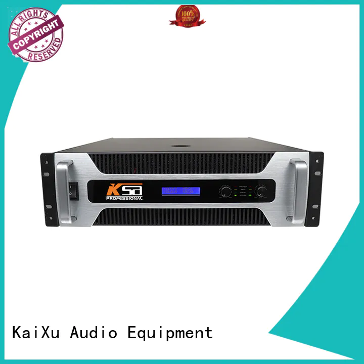KSA analog audio power amplifier professional for stage