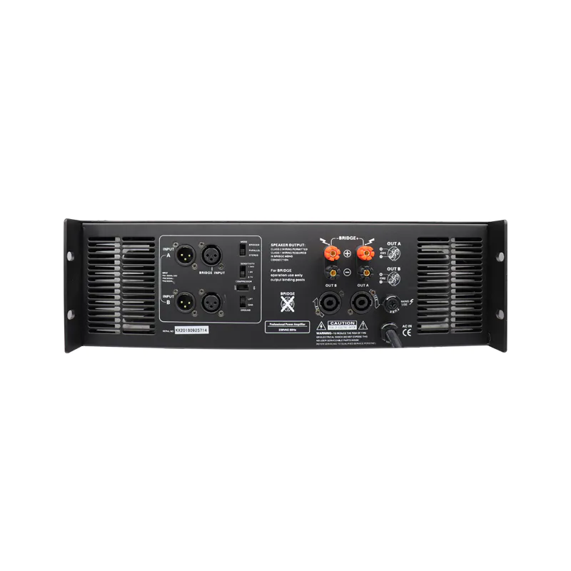 Class H 1000W professional audio power amplifier with transformer for outdoor