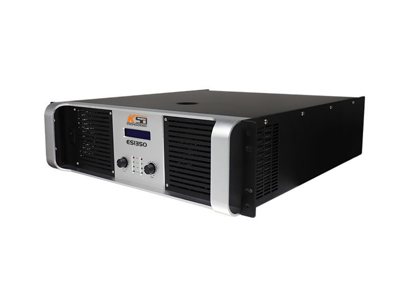Good price 3U two channel strong circuit professional power amplifier with LCD.