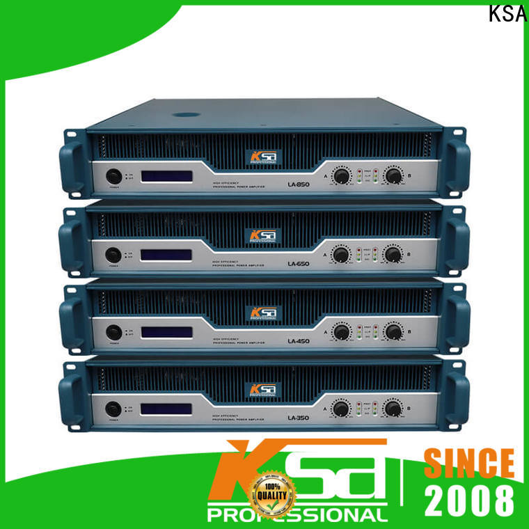 KSA good power amps factory direct supply for bar