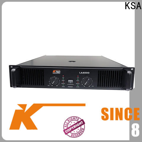 KSA practical live sound power amplifier best manufacturer for speaker