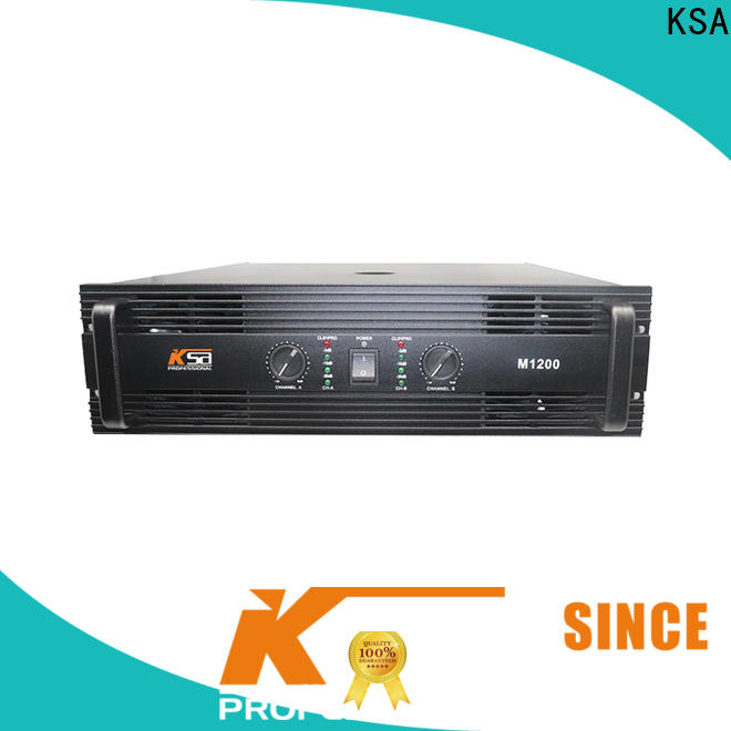 KSA worldwide channel power amplifier directly sale for transformer