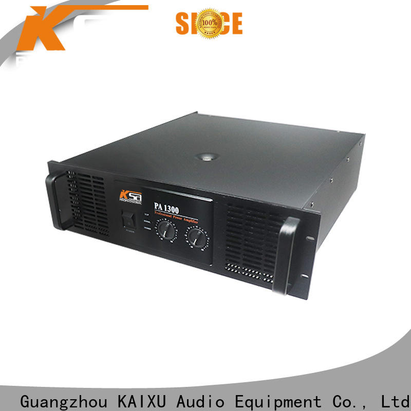 KSA reliable basic audio amplifier with good price for night club