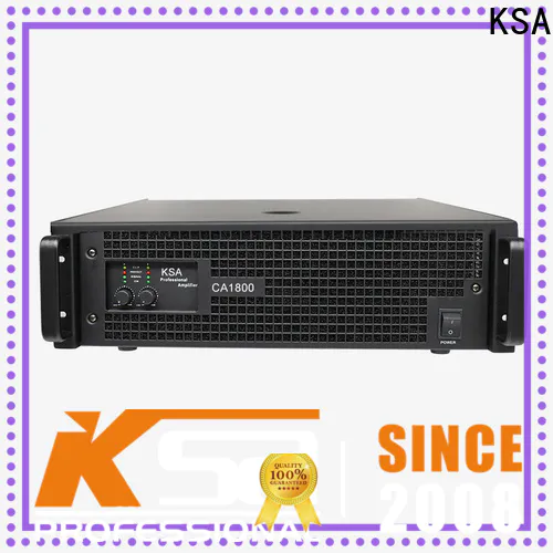 KSA new power amplifier company for speaker