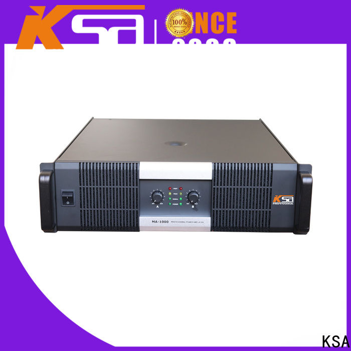 KSA top channel power amplifier company for club
