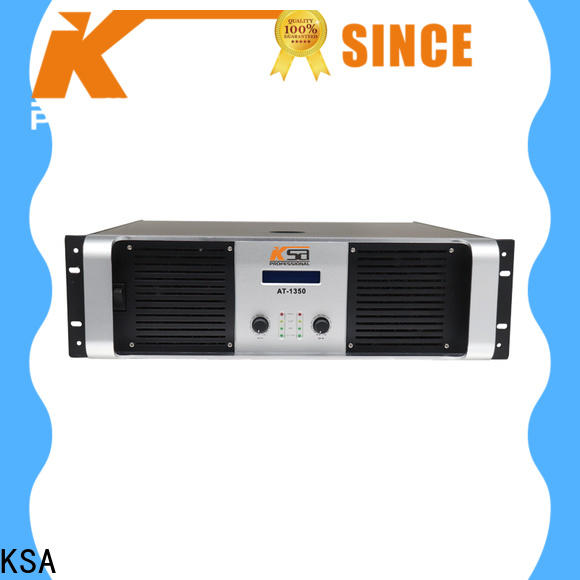KSA 2 channel power amplifier home stereo factory direct supply bulk production