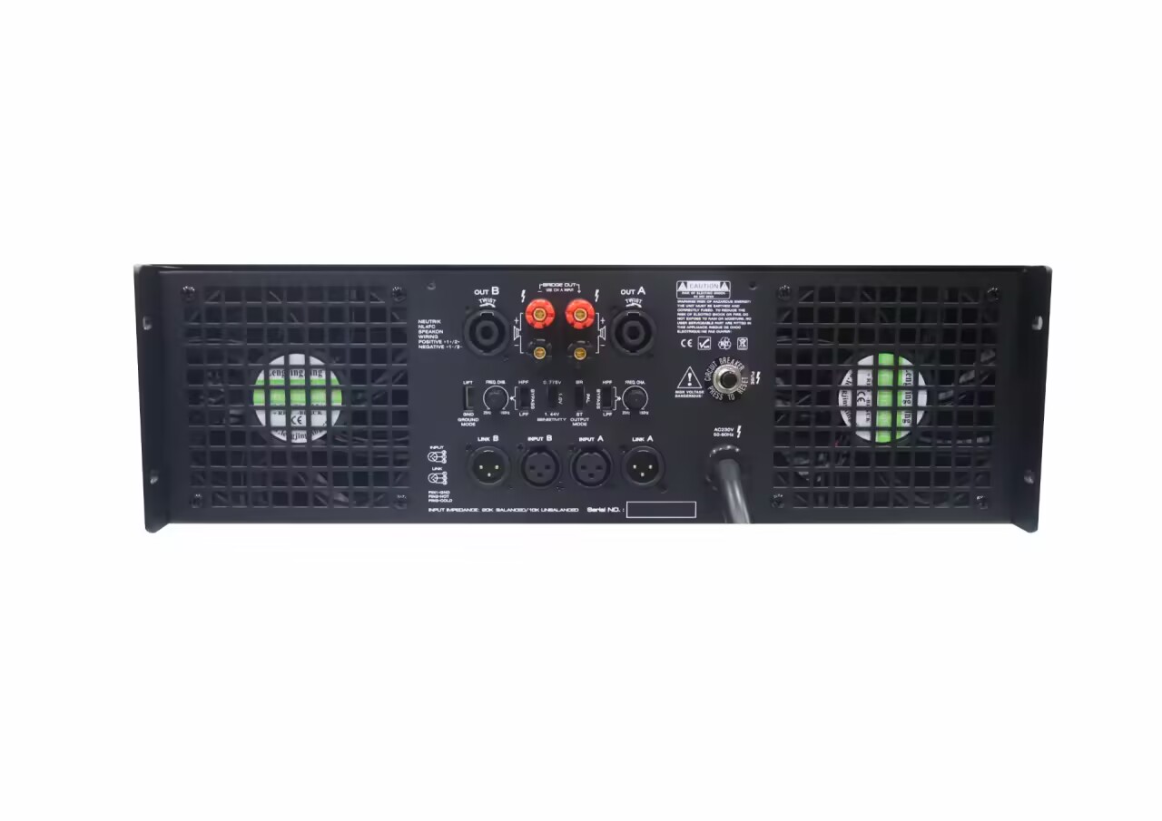 What factors determine the quality of a power amplifier?
